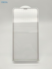 Firstall Full Cover Silk Print Transparent Mobile Tempered Glass Screen Protector for Iphone 12