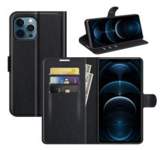 IPhone 13 MINI Series Litchi Grain Colorful Leather and TPU With Camera Protection Phone Case